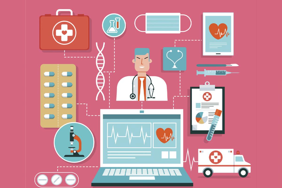 Health care and health tech icons