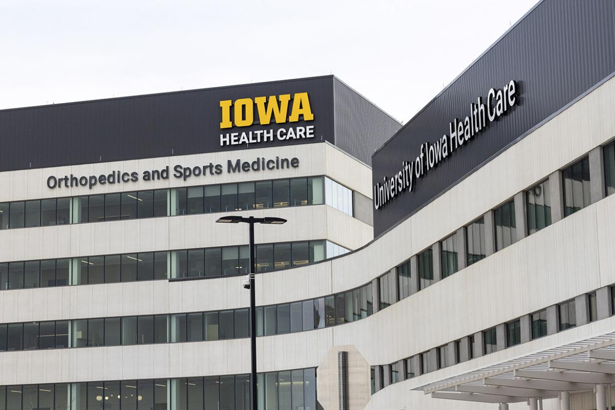 University of Iowa Health Care building