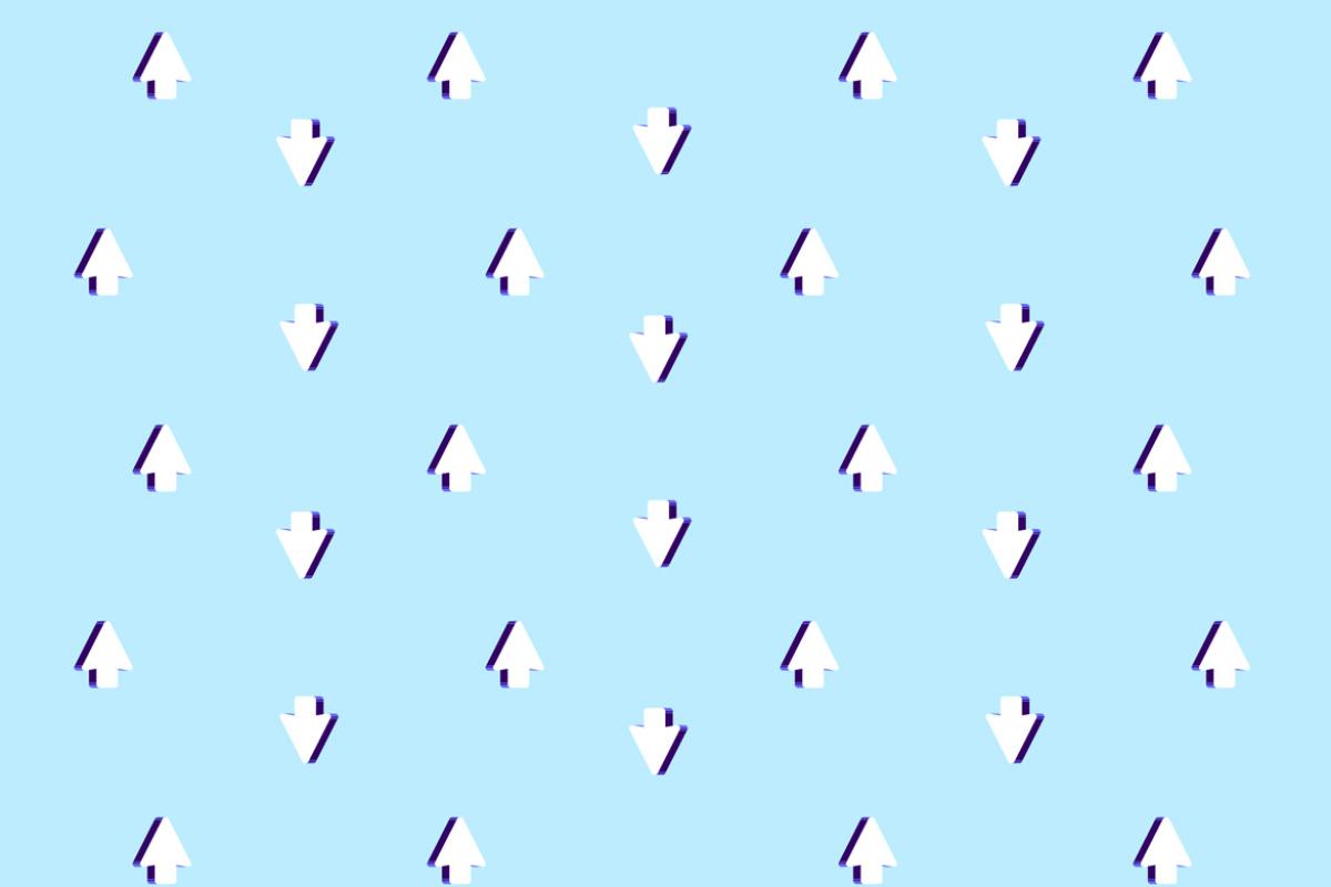 Arrows pointing in different directions