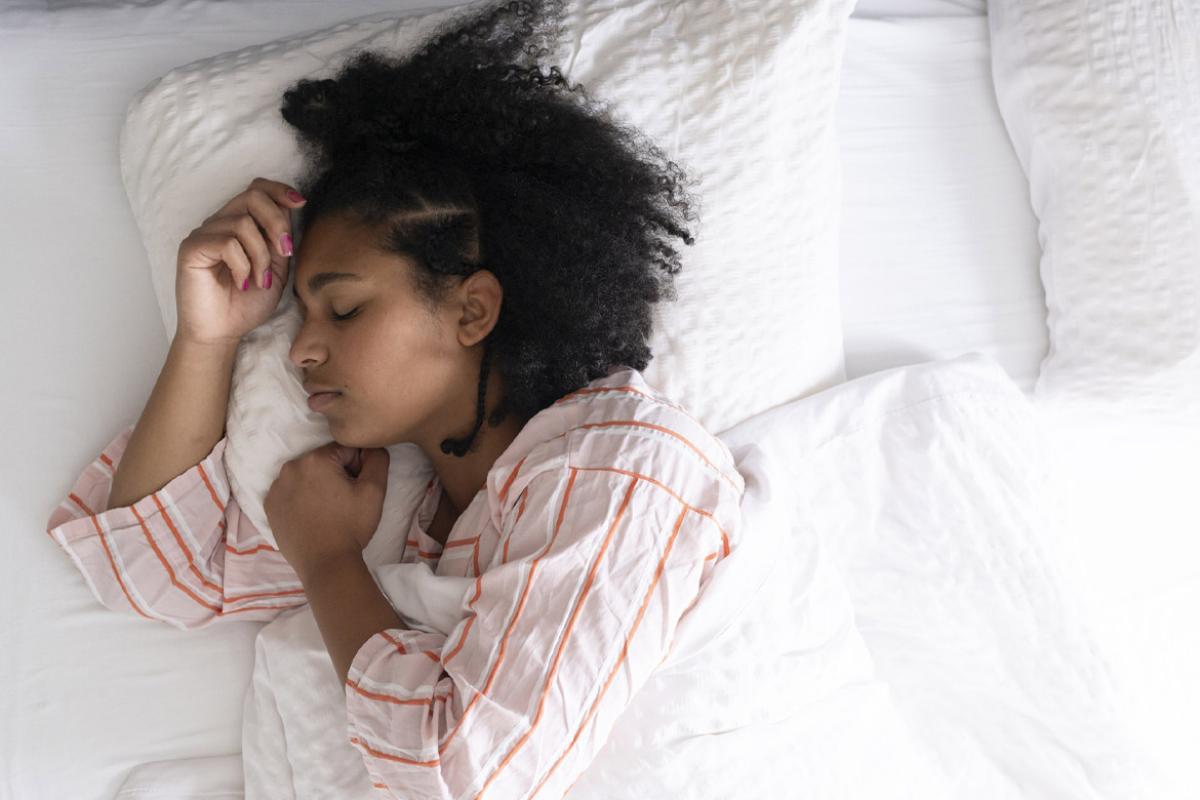 Woman sleeping