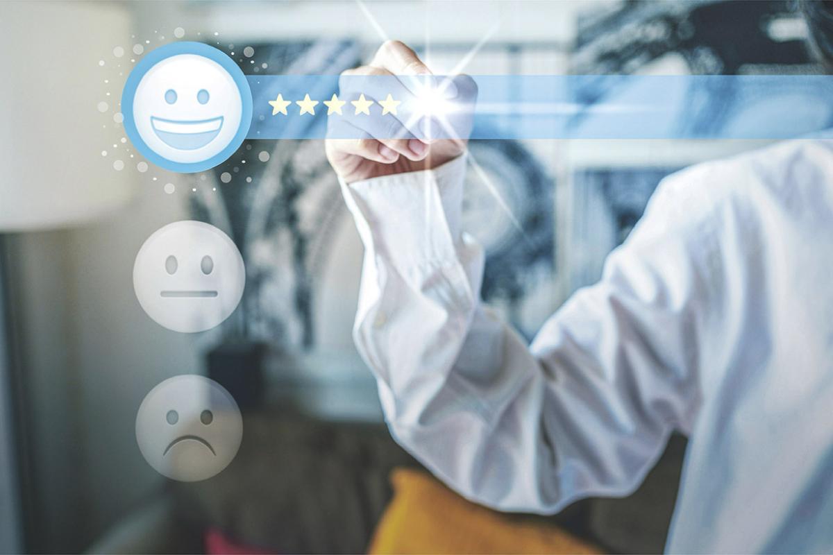 Figure selects five stars in a virtual survey
