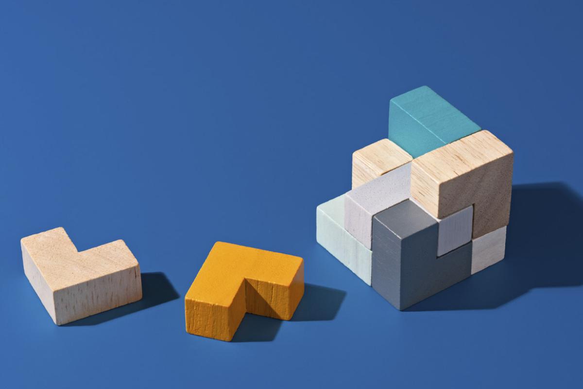 Stacked blocks