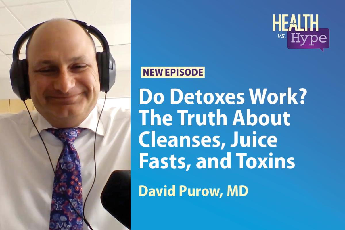 David Purow, MD, featured on "Health vs. Hype" AMA podcast