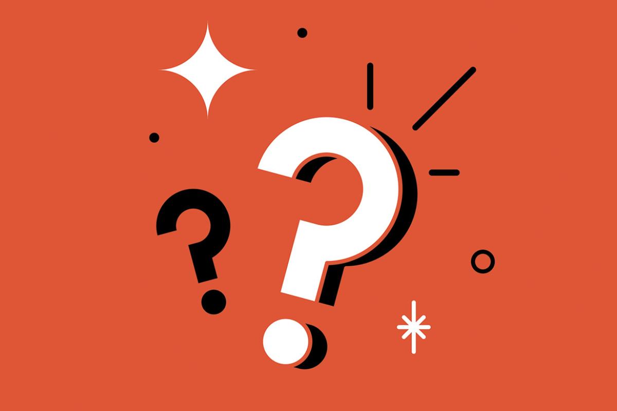 Question marks