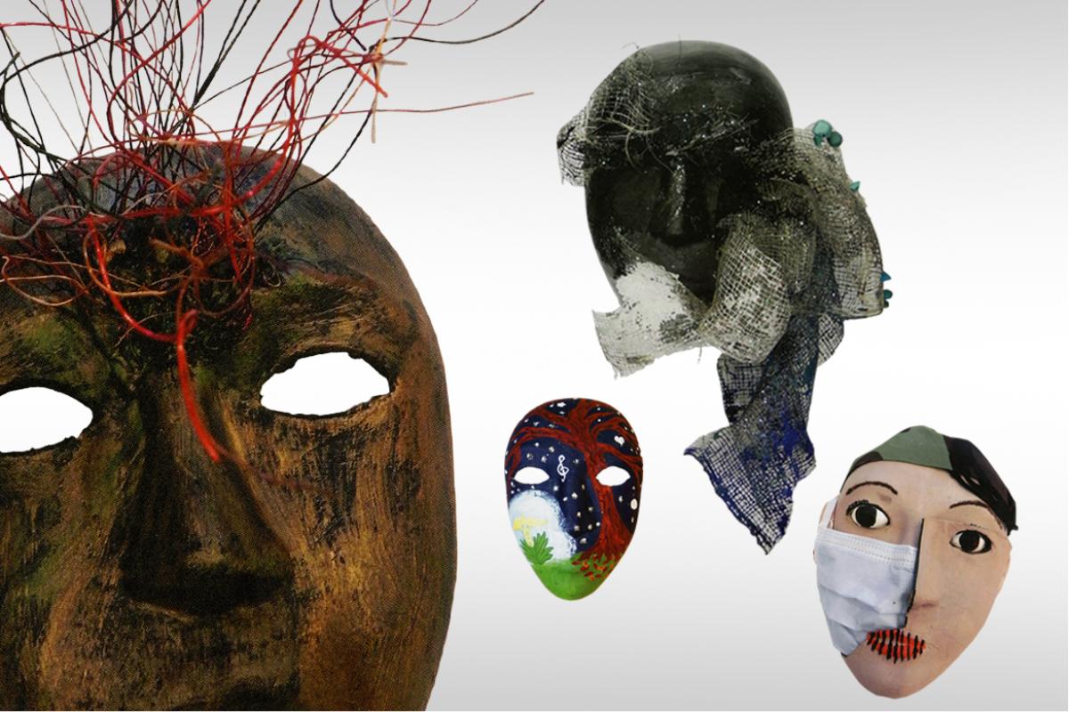 Physician created artwork to handle burnout.