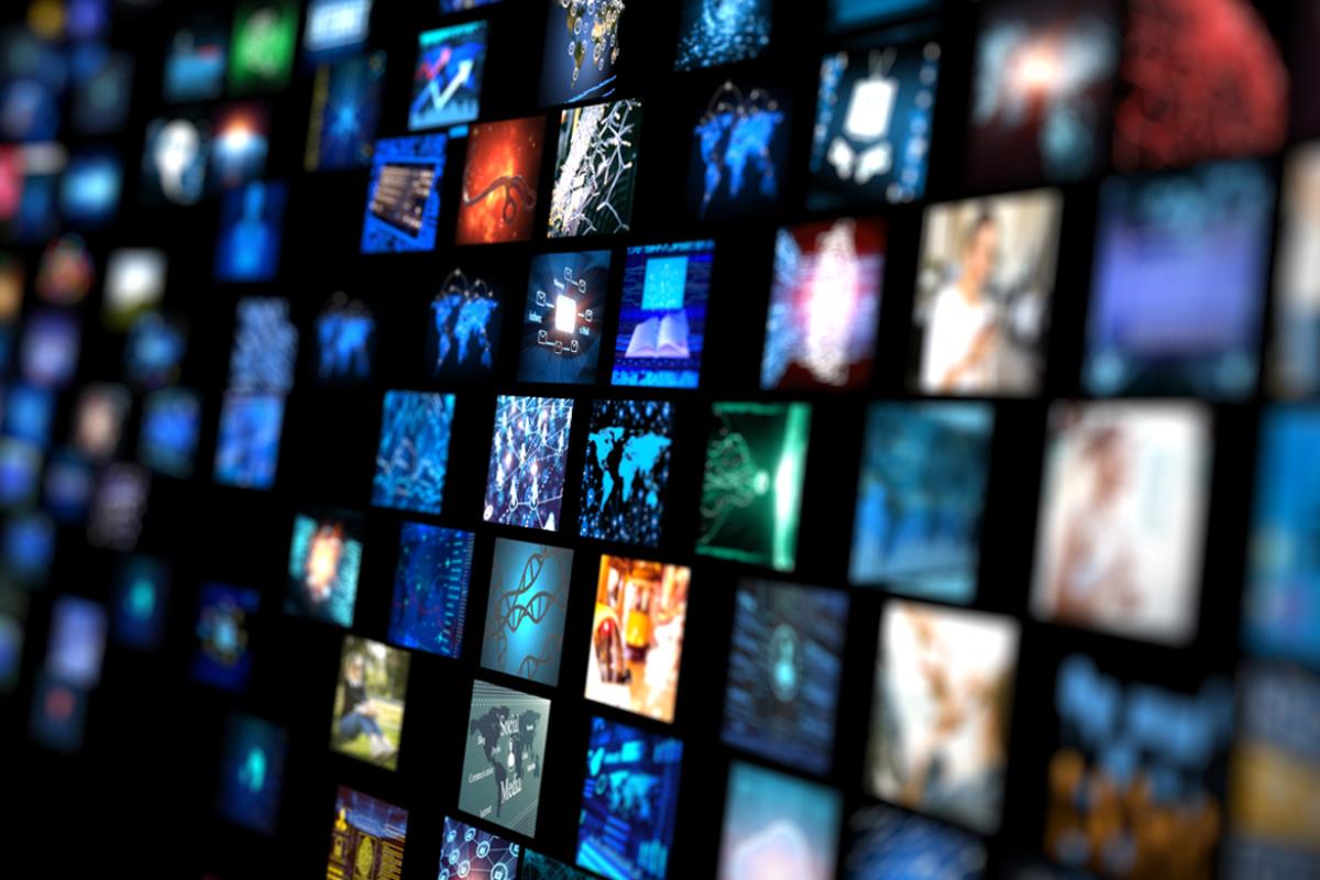Computer screens displaying top issues to watch in 2017.