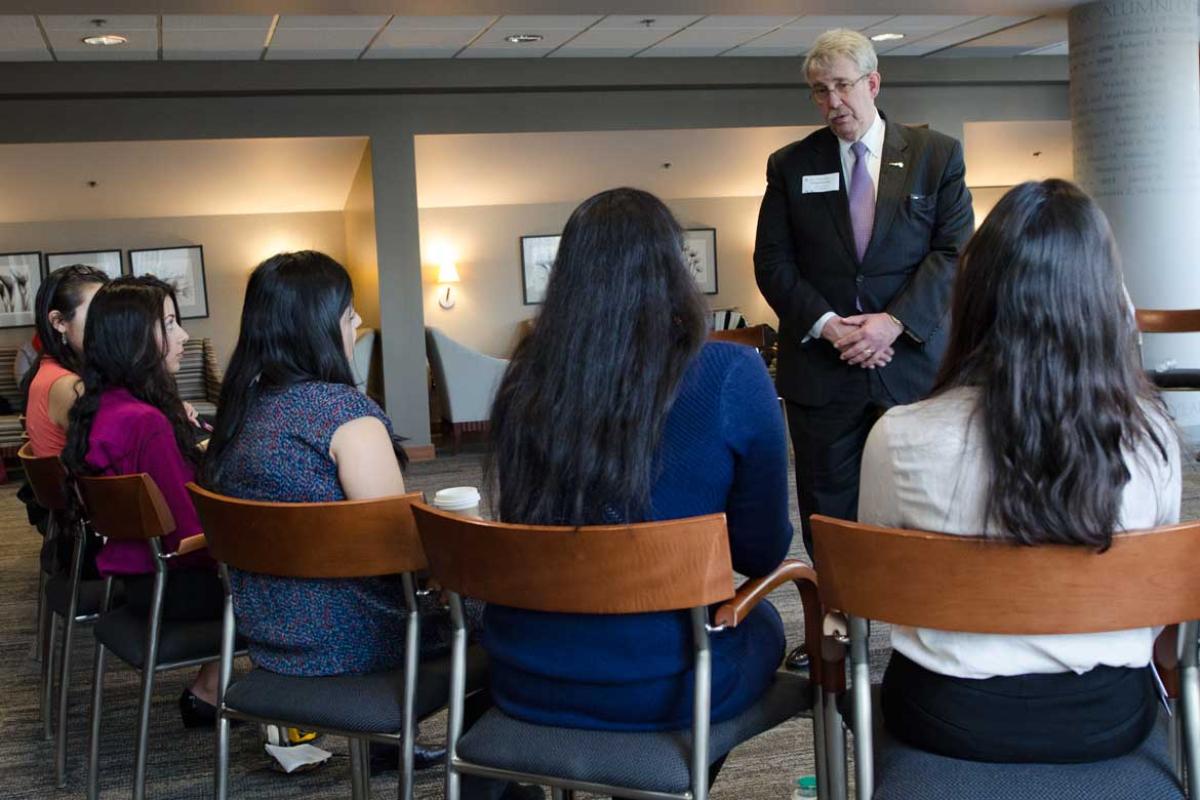 AMA President Andrew W. Gurman, MD, and DACA medical students