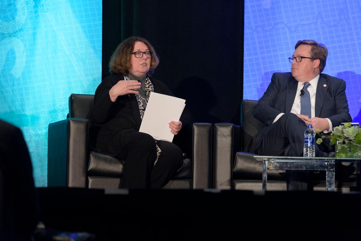 Cynthia Brown, AMA Vice President of Government Affairs and Todd Askew, AMA Director of Congressional Affairs