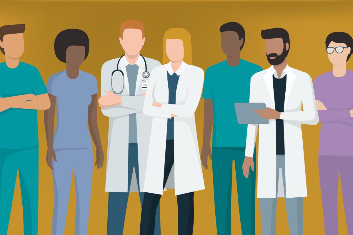 Group of medical professionals