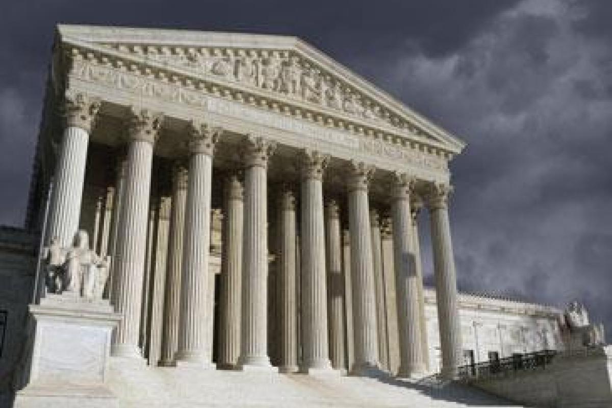 Outside of Supreme Court